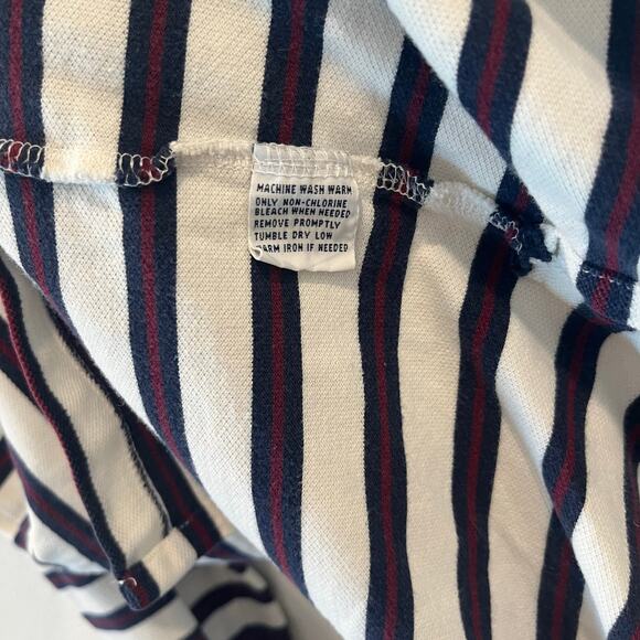 Vintage Men's Ralph Lauren Polo Striped Long-Sleeve Rugby Shirt | Size XXL - Picture 4 of 5